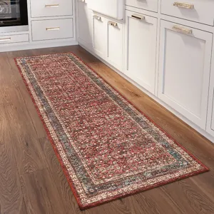 Jericho Scarlett 2\'6\" x 12\' Runner Rug