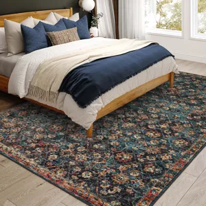 Jericho Navy 8\' x 10\' Rug