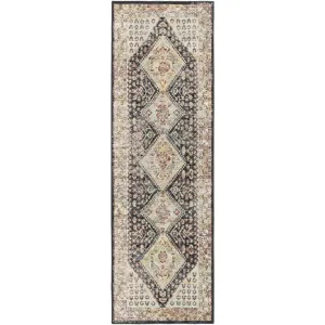 Jericho Midnight 2\'6\" x 12\' Runner Rug