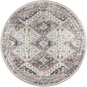 Jericho Pearl 10\' x 10\' Round Rug