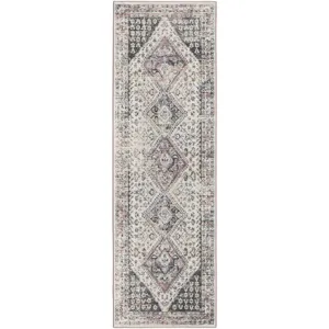 Jericho Pearl 2\'6\" x 12\' Runner Rug