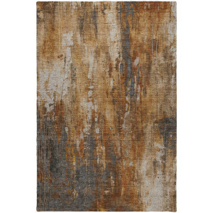 Luxury Washable Indoor/Outdoor Kochi Rust Rug