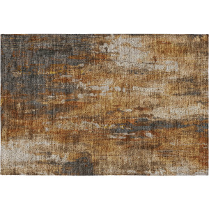 Luxury Washable Indoor/Outdoor Kochi Rust Rug
