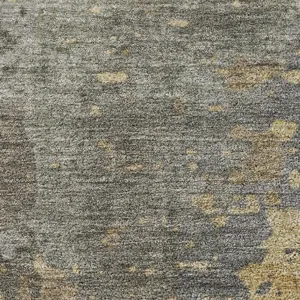 Luxury Washable Indoor/Outdoor Kochi Pewter 2\'3\" x 7\'6\" Runner Rug