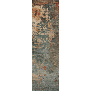 Luxury Washable Indoor/Outdoor Kochi Teal 2'3