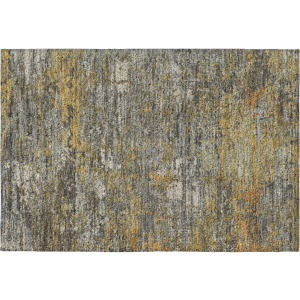 Luxury Washable Indoor/Outdoor Kochi Gray Rug