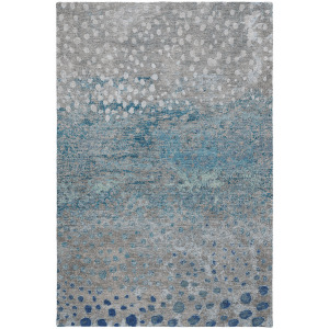 Luxury Washable Indoor/Outdoor Kochi Gray Rug