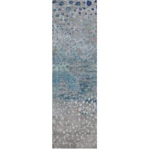 Luxury Washable Indoor/Outdoor Kochi Gray 2'3