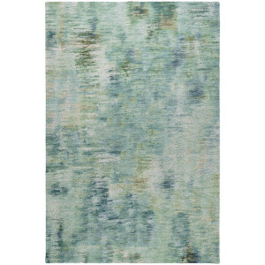 Luxury Washable Indoor/Outdoor Kochi Teal Rug