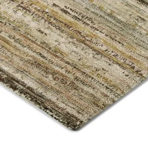 Luxury Washable Indoor/Outdoor Kochi Mocha 9\' x 12\' Rug