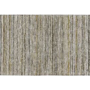 Luxury Washable Indoor/Outdoor Kochi Pewter Rug