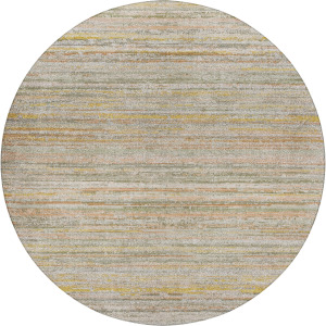Luxury Washable Indoor/Outdoor Kochi Sage 8' x 8' Round Rug