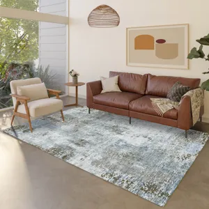 Luxury Washable Indoor/Outdoor Kochi Mocha 2\'6\" x 3\'10\" Rug