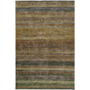 Luxury Washable Indoor/Outdoor Kochi Brown Rug