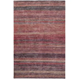 Luxury Washable Indoor/Outdoor Kochi Merlot 2\'6\" x 3\'10\" Rug