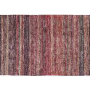 Luxury Washable Indoor/Outdoor Kochi Merlot Rug