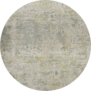 Luxury Washable Indoor/Outdoor Kochi Sage 8' x 8' Round Rug