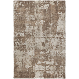 Luxury Washable Indoor/Outdoor Kochi Brown Rug