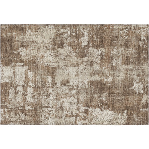 Luxury Washable Indoor/Outdoor Kochi Brown Rug