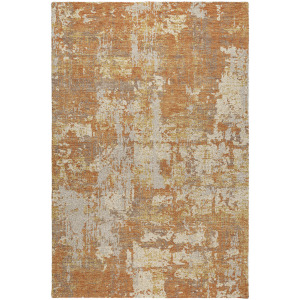 Luxury Washable Indoor/Outdoor Kochi Copper Rug