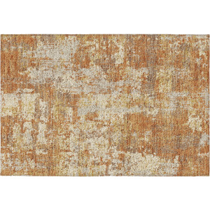 Luxury Washable Indoor/Outdoor Kochi Copper Rug