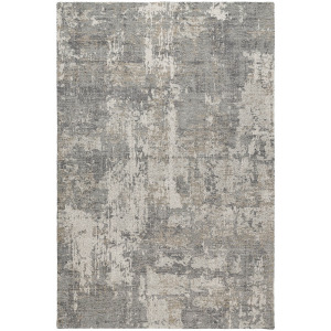 Luxury Washable Indoor/Outdoor Kochi Gray Rug