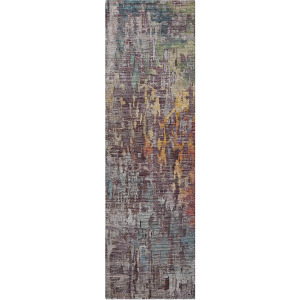 Luxury Washable Indoor/Outdoor Kochi Plum 2'3