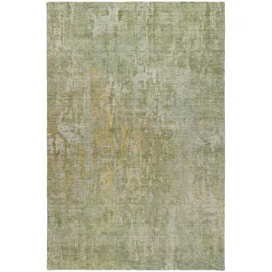 Luxury Washable Indoor/Outdoor Kochi Sage 9\' x 12\' Rug