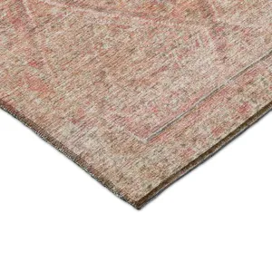 Indoor/Outdoor Karaj Pink 10\' x 14\' Rug