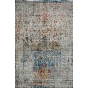 Indoor/Outdoor Karaj Copper 3\' x 5\' Rug