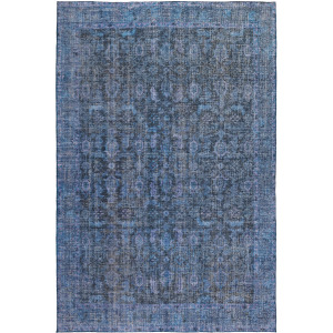 Indoor/Outdoor Karaj Blue Rug