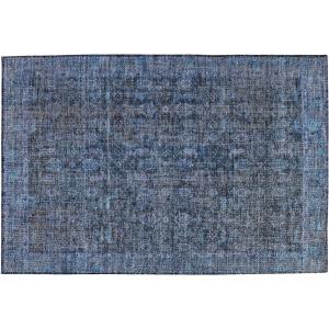 Indoor/Outdoor Karaj Blue Rug