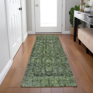 Indoor/Outdoor Karaj Cactus 2\'3\" x 7\'6\" Runner Rug