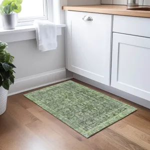Indoor/Outdoor Karaj Cactus 1\'8\" x 2\'6\" Rug