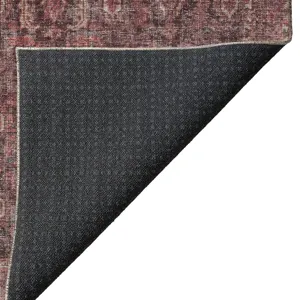 Indoor/Outdoor Karaj Pink 3\' x 5\' Rug