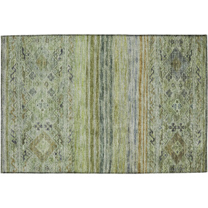 Indoor/Outdoor Karaj Aloe Rug
