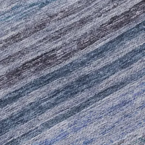 Indoor/Outdoor Karaj Blue 2\'3\" x 7\'6\" Runner Rug