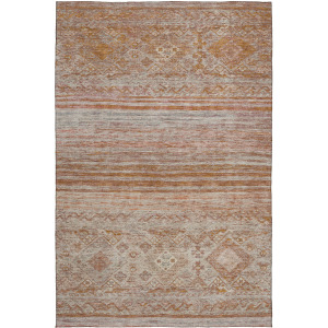 Indoor/Outdoor Karaj Copper Rug