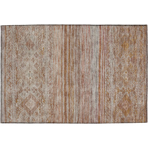 Indoor/Outdoor Karaj Copper Rug