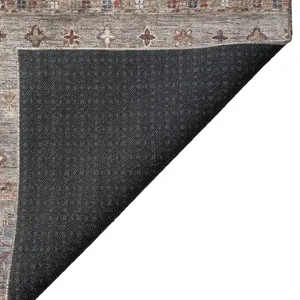 Indoor/Outdoor Karaj Gray 3\' x 5\' Rug