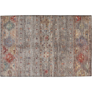 Indoor/Outdoor Karaj Gray Rug