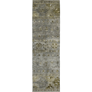 Indoor/Outdoor Karaj Pewter 2'3