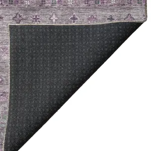 Indoor/Outdoor Karaj Purple 9\' x 12\' Rug