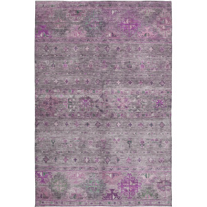 Indoor/Outdoor Karaj Purple Rug