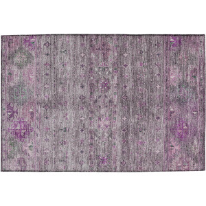 Indoor/Outdoor Karaj Purple Rug