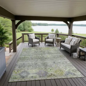 Indoor/Outdoor Karaj Sage 8\' x 10\' Rug