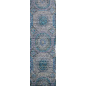 Indoor/Outdoor Karaj Blue 2'3