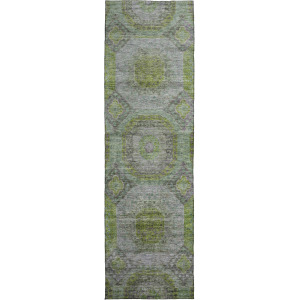 Indoor/Outdoor Karaj Olive 2'3