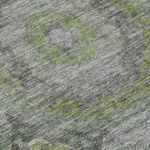Indoor/Outdoor Karaj Olive 2\'6\" x 3\'10\" Rug