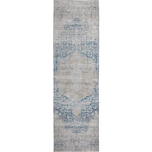 Indoor/Outdoor Karaj Blue 2'3